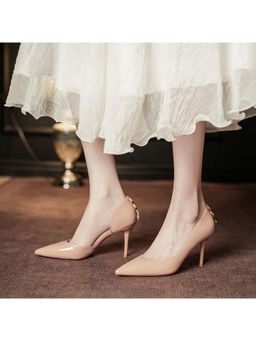 OZZARO - Women Beige Diva Stilettos Heels