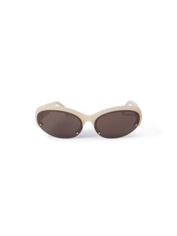 Palm Angels - Beige Acetate Sunglasses Peri054S2411764 (50)