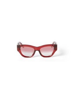 Palm Angels - Red Acetate Sunglasses Peri087F2412829 (50)