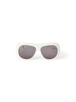 Palm Angels - White Acetate Sunglasses Peri103S2510107 (50)