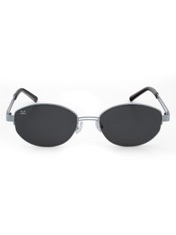 PERKEY - Oval UV Protection Sunglasses For Men & Women Stylish - PRKY0022-C1 (55)