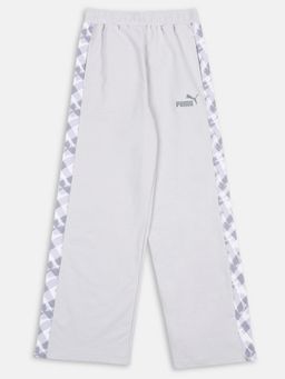 Puma - All Over Print Girls Purple Joggers