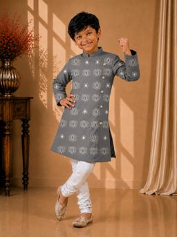 TWISHA - Full Sleeve All Over Printed Kurta And Pyjama
