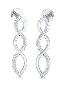 KuberBox - 14K Luvana Stud Earrings for Women and Girls