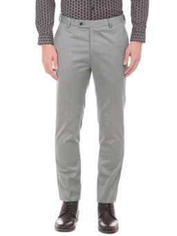 Arrow - Flat Front Tapered Fit Trousers