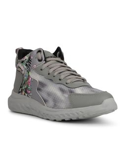 LIBERTY - Leap7X Hinks-1L L.Grey Lacing Walking Shoes for Kids