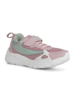 LIBERTY - Leap7X Travel-1V Pink Non-Lacing Walking Shoes for Kids