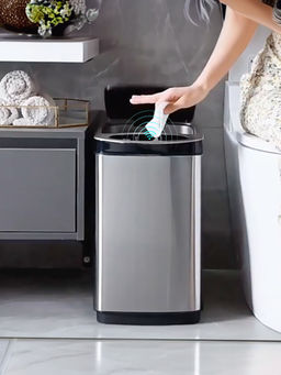 The Better Home - Automatic Dustbin 20L Silver