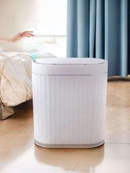 The Better Home - Automatic Dustbin 7L White & Grey