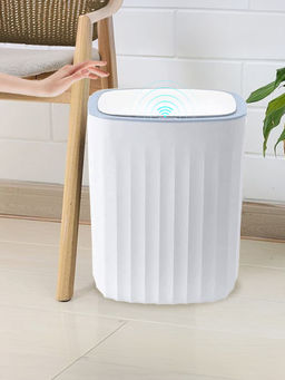 The Better Home - Automatic Dustbin 12L White & Grey