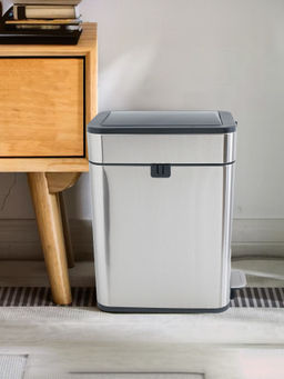 The Better Home - Pedal Dustbin 30L Silver