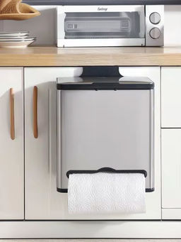 The Better Home - Hanging Dustbin With Inner Bucket 4L Silver