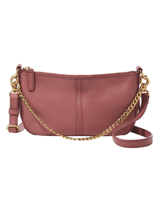 Leather Crossbody Bag Fossil Women Bags Buy Fossil Jolie Pink
