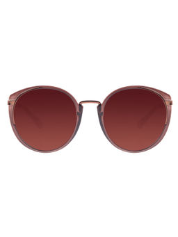 Chilli Beans - Bronze Lens Round Sunglass Full Rim Brown Frame - Occl30695702