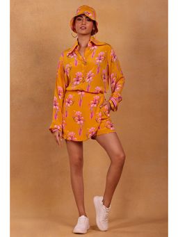 Masaba - Yellow Cherry Blossom Skort (Set of 2)