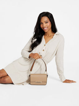 Guess - Women Brown Crossbody Sling Bag