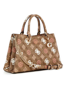 Guess - Women Brown Satchel with Detachable Strap (Set of 2)
