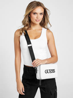 Guess - Women White Crossbody Sling Bag