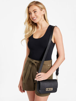 Guess - Women Black Crossbody Sling Bag