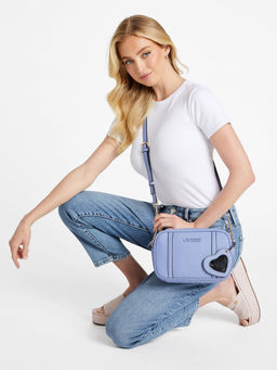 Guess - Women Lavender Crossbody Sling Bag