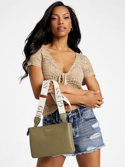 Guess - Women Olive Sling Bag