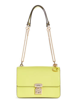 Guess - Women Lime Green Crossbody Sling Bag