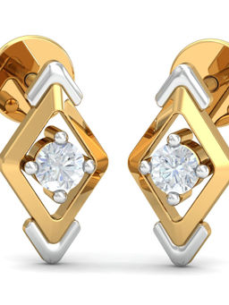 KuberBox - 18K Jay Trendy Earrings for Women and Girls