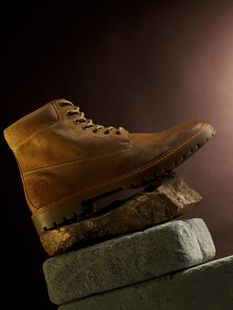 Jack & Jones - Brown Leather High Casual Boots