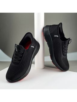 Campus - WIZARD Black Men Walking Shoes