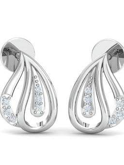 KuberBox - 14K Milagros Stud Earrings for Women and Girls