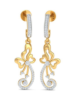 KuberBox - 18K Hamisi Hoop Earrings for Women and Girls