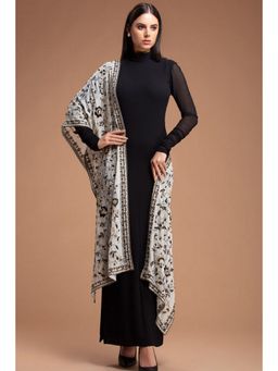CHHAYA MEHROTRA - Aayat Black Gown with Stole