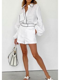 FancyPants - Tokyo White Shirt with Shorts