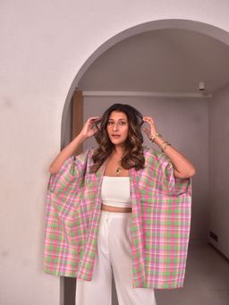 WHY SO BLUE - Macy Kimono Jacket