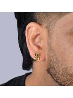 Voylla - Statement Golden Rudra Earrings