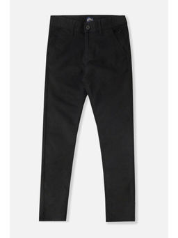 Allen Solly - Boys Black Solid Trouser