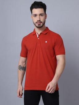 Cantabil - Men Rust T-shirt