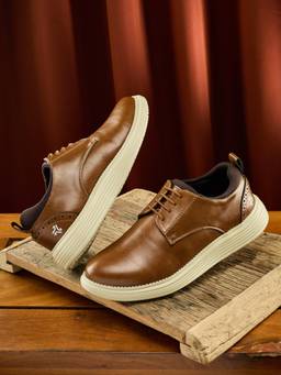 Campus - Mens ELAN 20 Tan Sneakers