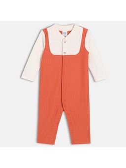 MINI KLUB - Cotton Solid Rompers
