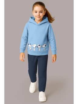 HELLCAT - Blue Trendy Co-Ord Set