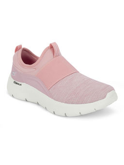 SKECHERS - Women Go Walk Flex Pink & White Walking Shoes