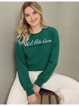 U.S. POLO ASSN. - Crew Neck Brand Embroidered Sweatshirt
