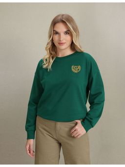U.S. POLO ASSN. - Crew Neck Logo Embroidered Sweatshirt
