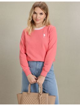 U.S. POLO ASSN. - Crew Neck Solid Sweatshirt