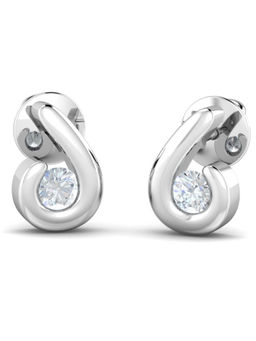 KuberBox - 14K Albany Stud Earrings for Women and Girls