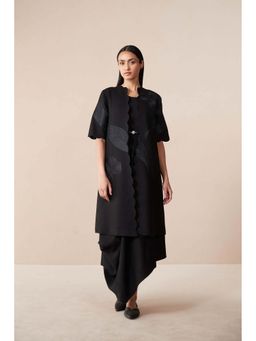 AMPM - Black Arzu Jacket with Dress and Belt (Set of 3)