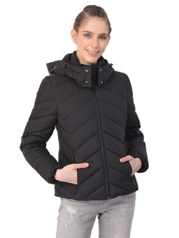 WOODS - Solid/Plain Black Jacket