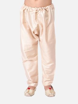 TABARD - Cotton Solid Beige Churidar