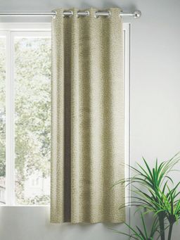 BIANCA - Jacquard Blackout Eyelet Curtain 1 Pc (Tremezzo) Abstract Sage