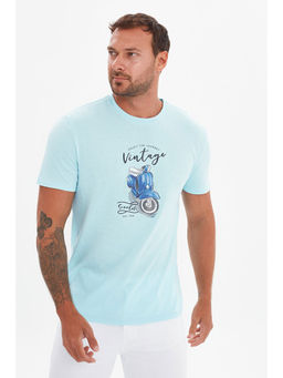 Trendyol - Man Blue T-Shirt